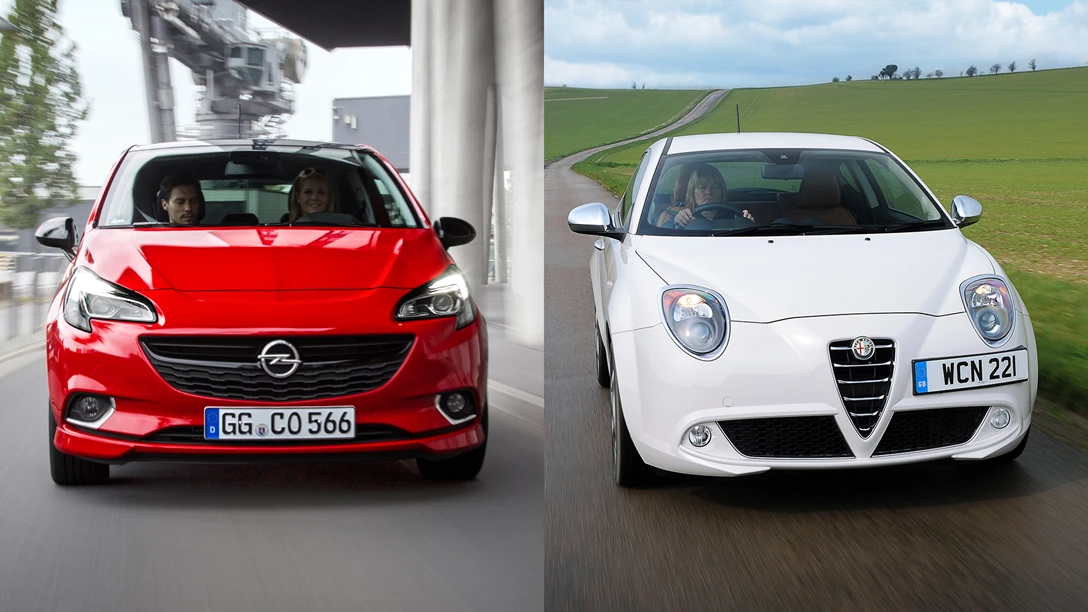 אלפא רומיאו מיטו ואופל קורסה