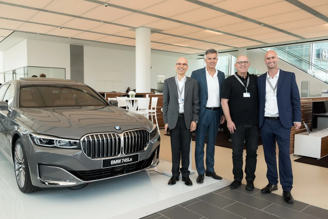 1619769-בצילום מימין ברק כהן גיל אגמון פיטר שוורצנבוואר ושחר שמש צילום גדי סיארה.JPG