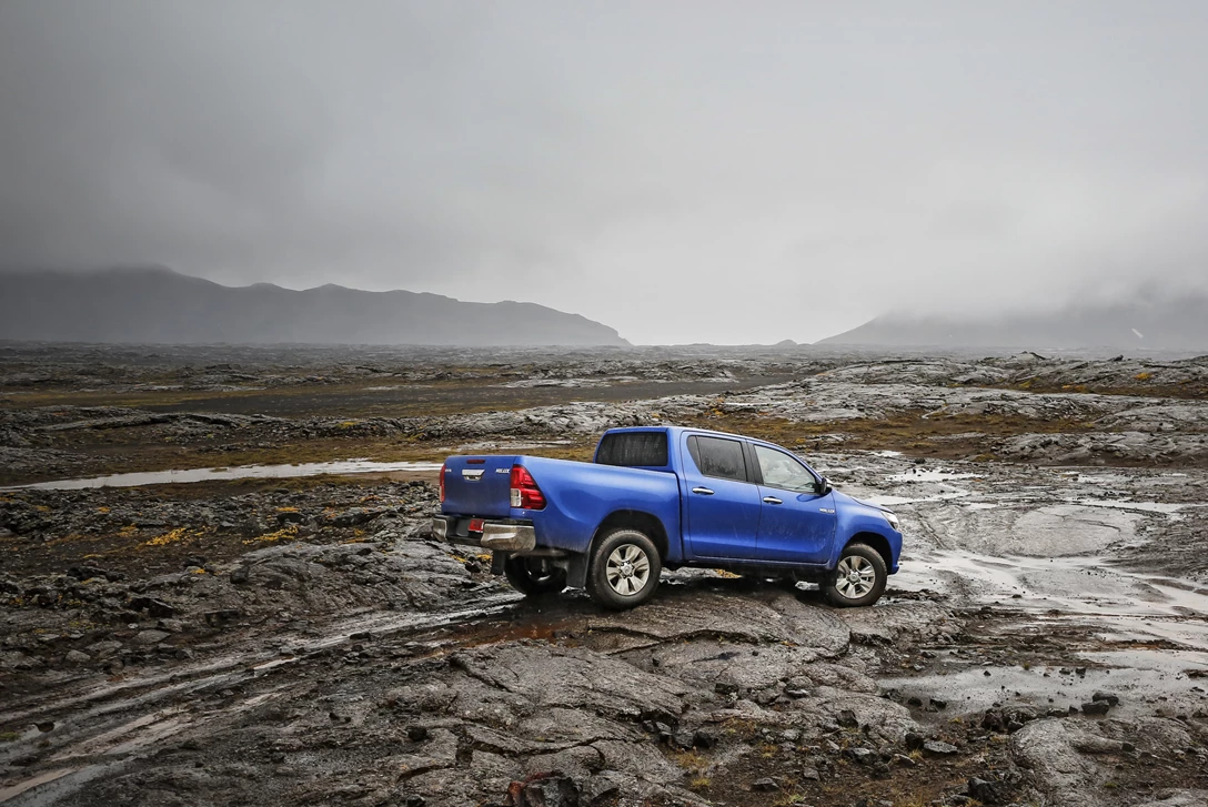 טויוטה היילקס - אירוע ההשקה באיסלנד
