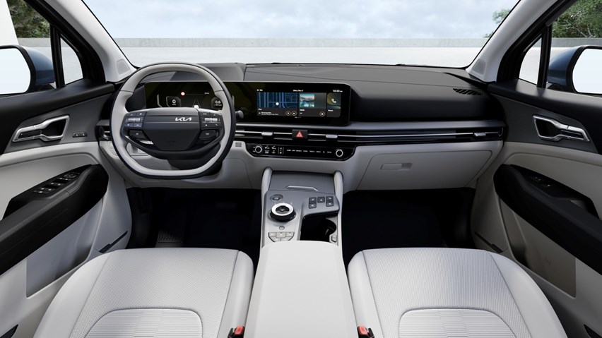 קיה ספורטאז׳ היברידי ארוך סביבת נהג