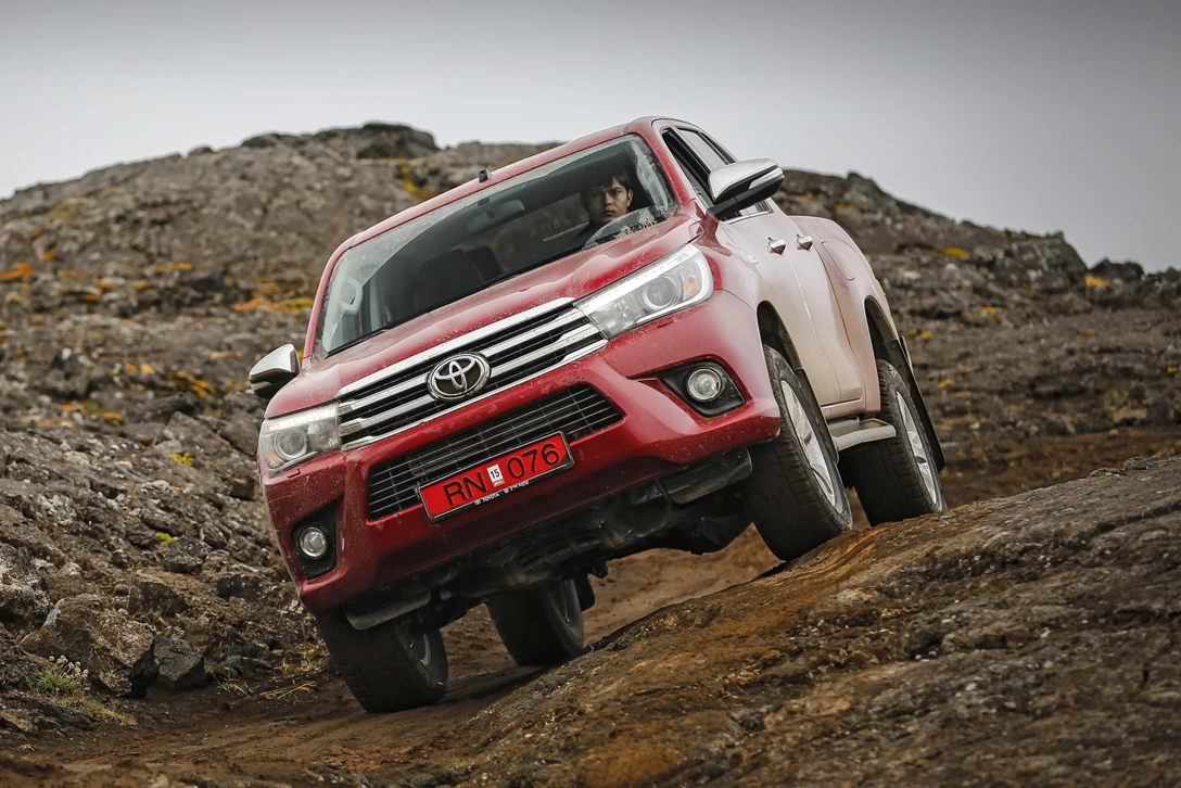 טויוטה היילקס - אירוע ההשקה באיסלנד