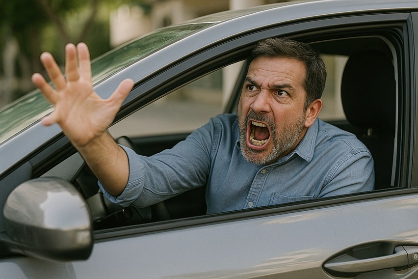 נהג עצבני