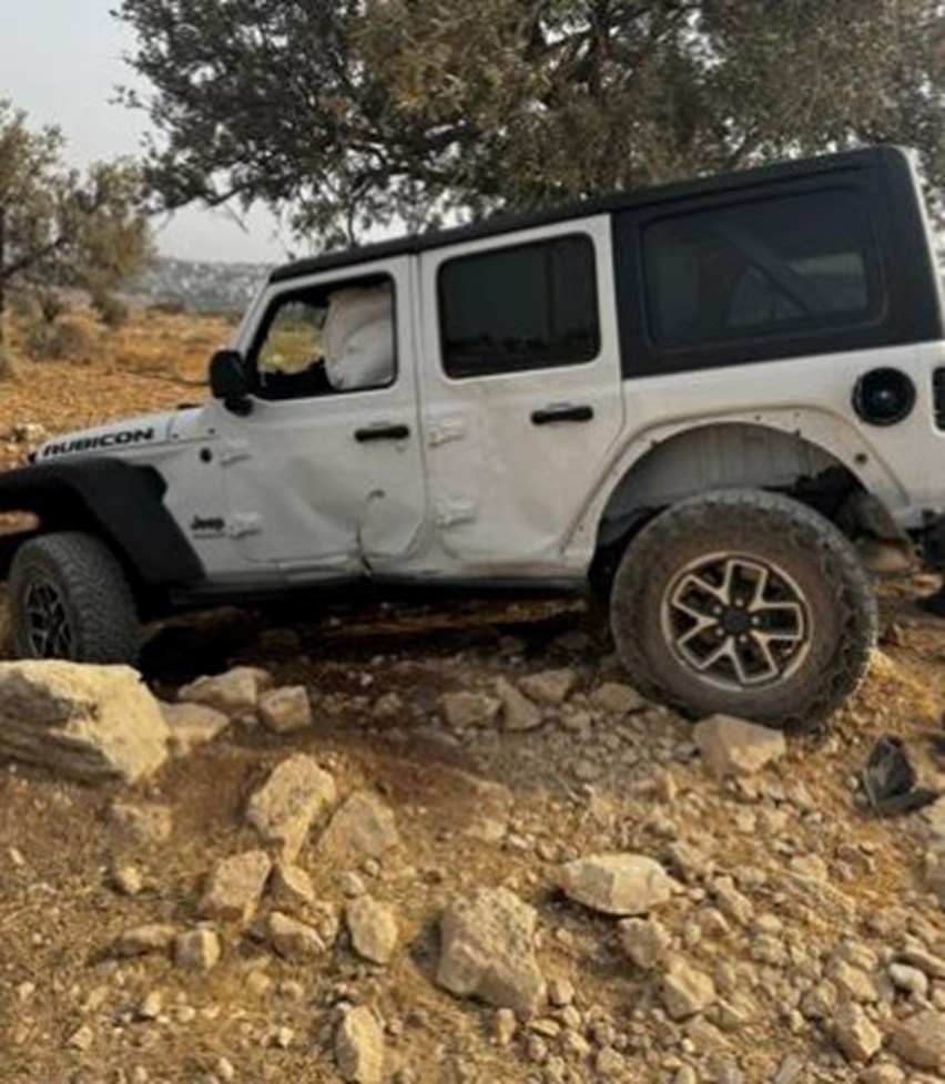 ג׳יפ רנגלר רוביקון גנוב