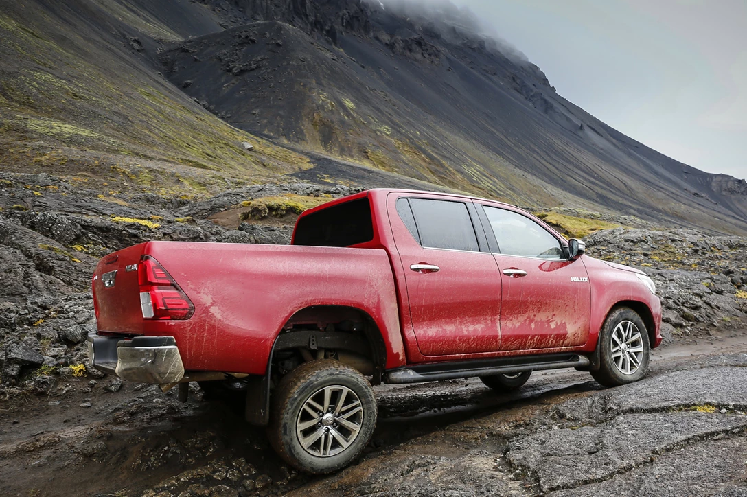 טויוטה היילקס - אירוע ההשקה באיסלנד