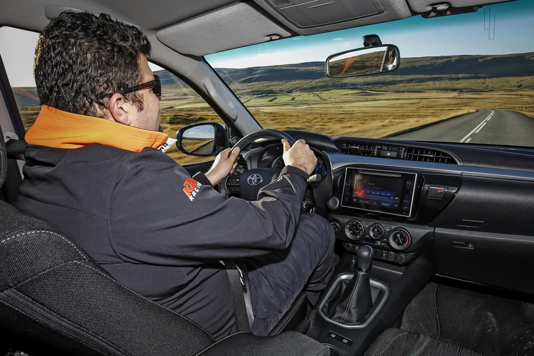 טויוטה היילקס - אירוע ההשקה באיסלנד