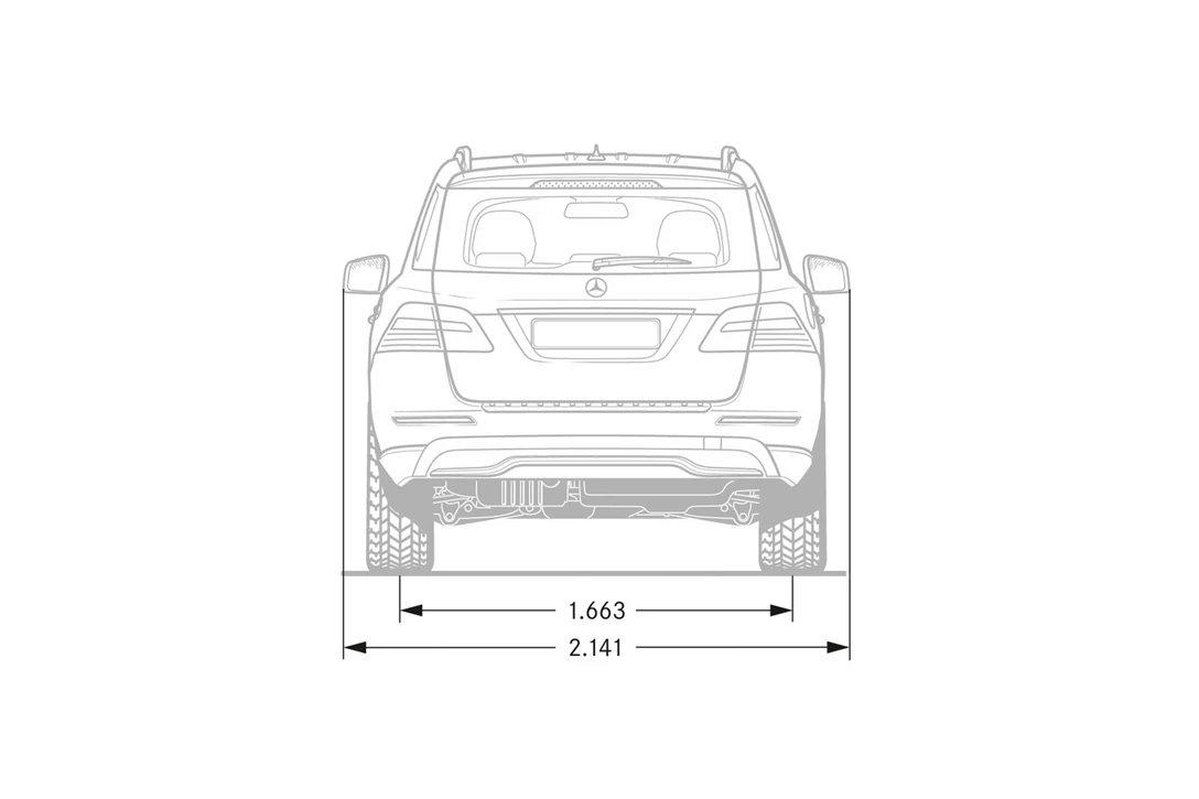 מרצדס ML קלאס 2012