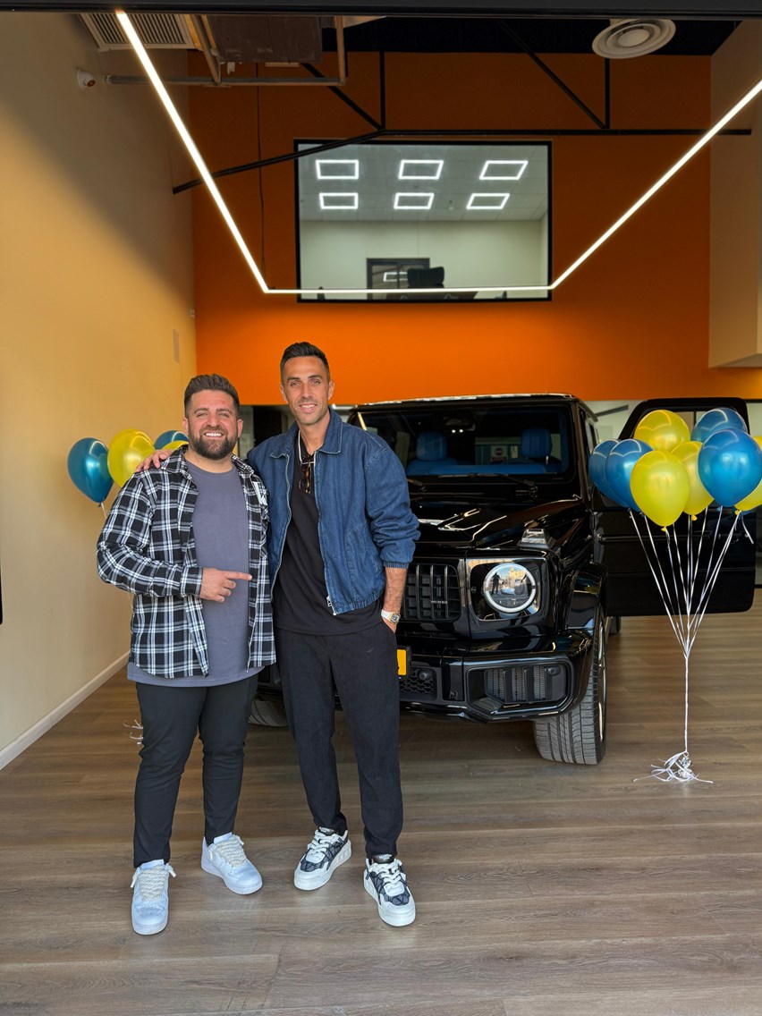 ערן זהבי ומרצדס G קלאס