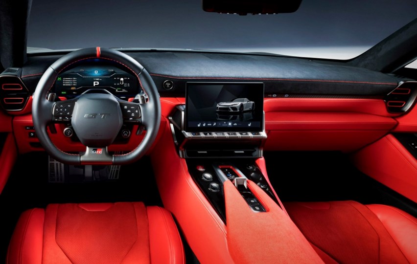 טויוטה GR GT GTS סביבת נהג