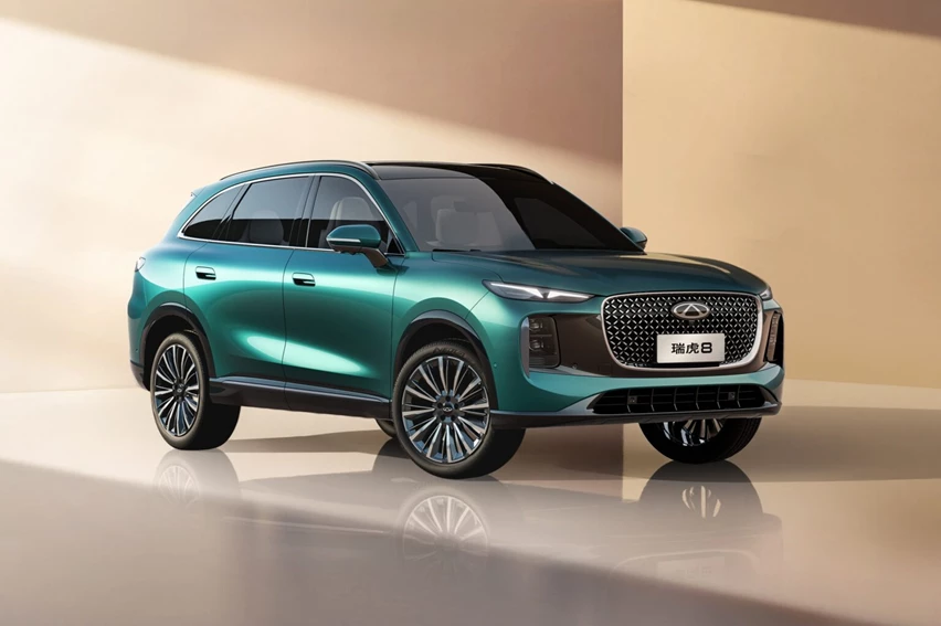 צ'רי טיגו 8 חדש, חזית